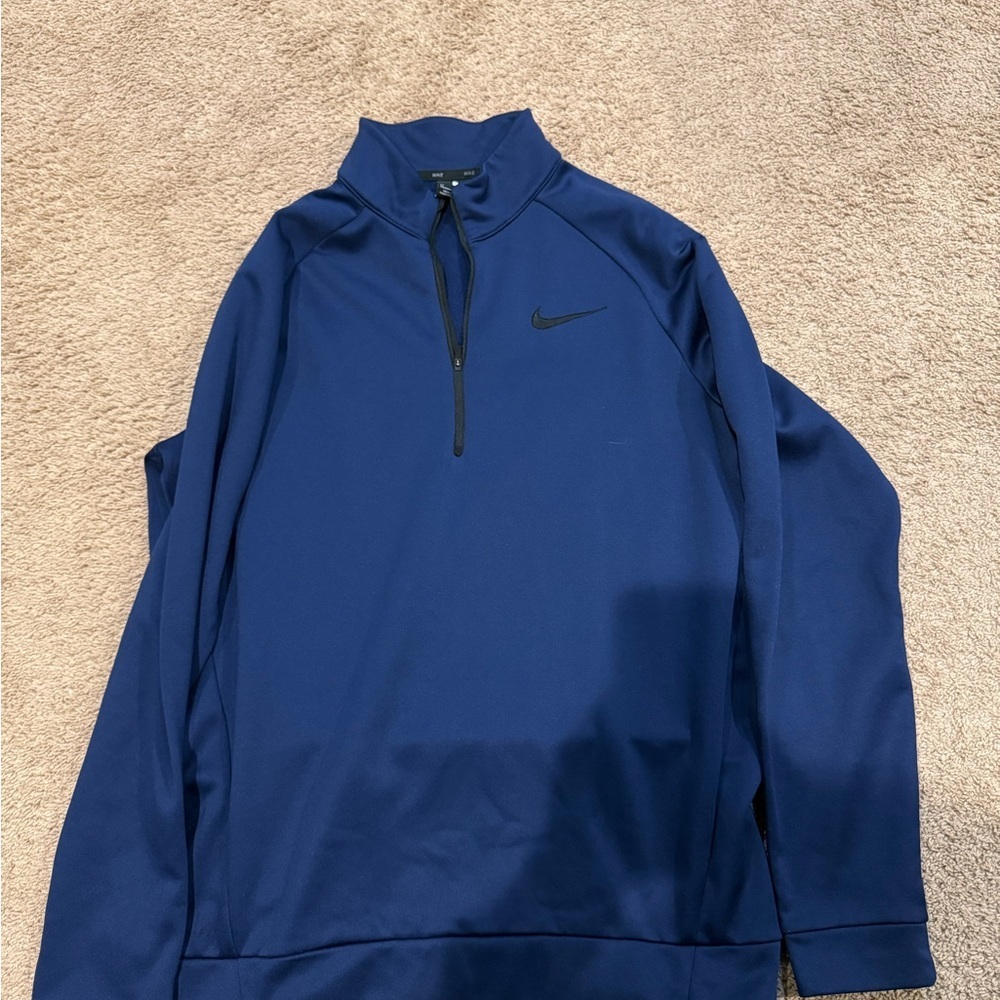 Nike Dri-FIT quarter-zip long-sleeve pullover shirt